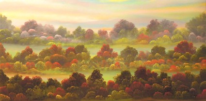 Indian Summer - Painting by David Snider