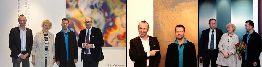 art place berlin - Exhibition - Before the Silence - painting by Ivar Kaasik_opening-1.