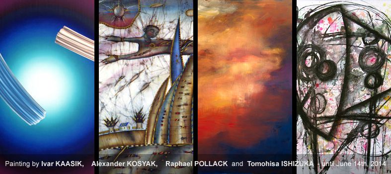 art place berlin - Ausstellung: Malerei von Tomohisa ISHIZUKA, Ivar KAASIK, Alexander KOSYAK, Raphael POLLACK