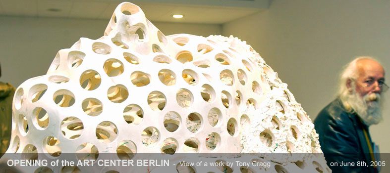 OPENING of the ART CENTER BERLIN - View of a work by Tony Cragg