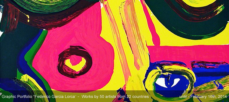 art place berlin - Ausstellung: Portfolio FEDERICO GARCIA LORCA - Grafik von Bengt Lindström