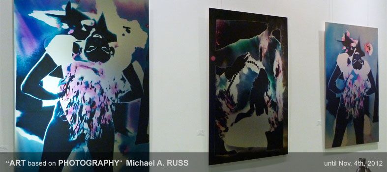 art place berlin - Michael A. Russ in der Ausstellung: ART based on PHOTOGRAPHY